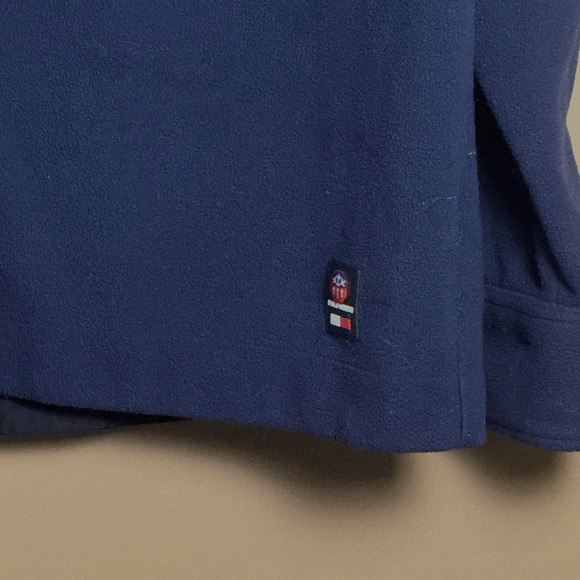 Vintage Tommy Hilfiger Fleece Jacket Mens Insulated Comfy XL Zip Snap Up RARE - Picture 5 of 8